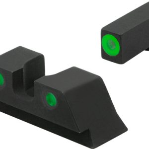 MEPROLIGHT HYPER BRIGHT TRIT - SET GREEN/GRN FOR STND GLOCKS