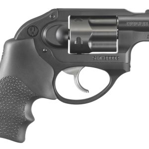 RUGER LCR 38SPC BL/HOGUE GRP 5RD DAO