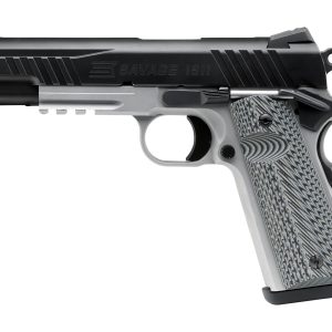 SAVAGE ARMS 1911 GOV 9MM BL/SS RAIL 10+1