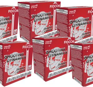FIOCCHI 12GA 2.75" 1-1/8OZ - #7.5 1165FPS 250RD CASE LOT