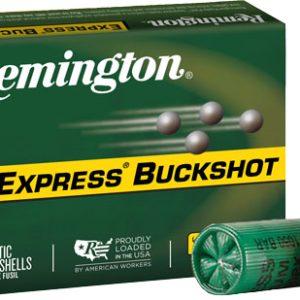 REMINGTON BUCKSHOT 12GA 2.75" - 00 BUCK 9 PELLETS 5RD 50BX/CS