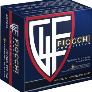 FIOCCHI 40 SW 155GR XTP-HP - 25RD 20BX/CS