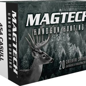 MAGTECH 454 CASULL 260GR - SJSP-FP 20RD 50BX/CS