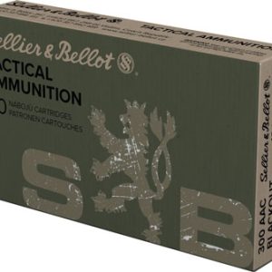 S&B 300 AAC 124GR FMJ - 20RD 50BX/CS