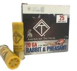 ATI GAME LOAD 20GA 2.75" 1OZ - #5 250RD CASE LOT