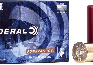 FEDERAL 12GA 2.75" 000 BUCK - 8 PELLETS 5RD 50BX/CS