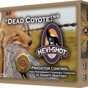 HEVI-SHOT DEAD COYOTE 12GA - 3.5" 1-5/8OZ #T 10RD 10BX/CS