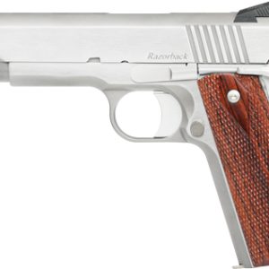 CZ DAN WESSON RAZORBACK 10MM - 5" 8-SHOT BRUSHED STAINLESS