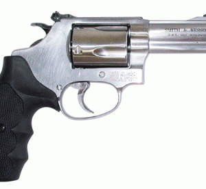 S&W 60 357MAG 3" AS 5-SHOT - SS BLACK RUBBER
