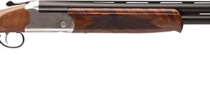 STEVENS 555E O/U 410GA 26" MC5 - SILVER ENGRAVED/WALNUNT