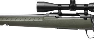 SAVAGE AXIS 2 XP 350 LEGEND LH - 18" COMPACT W/3-9X40 MATTE/GRN
