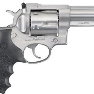 RUGER REDHAWK 44 REM MAG 4.2" - STAINLESS RUBBER ADJUSTABLE