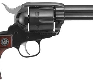 RUGER VAQUERO 357MAG 4-5/8" - FS BLUED HARDWOOD