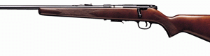 SAVAGE 93-GL 22WMR LH 21" - ACCU TRIGGER BLUE/HARDWOOD