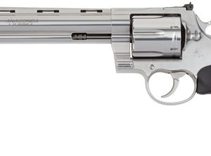 COLT ANACONDA 44MAG 8" 6RD - STAINLESS RUBBER GREEN SIGHT