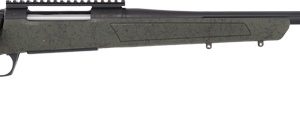CVA CASCADE 7MM PRC 24" #3 - W/RAIL BLACK/OD GREEN