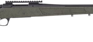 CVA CASCADE XT 350 LEGEND LH - 22" #5 W/RAIL BLACK/OD GREEN