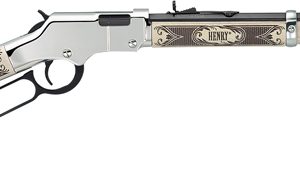 HENRY SILVER AMERICAN EAGLE - 22S/L/LR 20" OCTAGON WALNUT