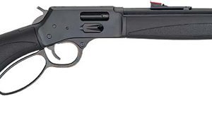 HENRY X MODEL LEVER 357/38 - 17.4" TB BLUED BLACK SYN.