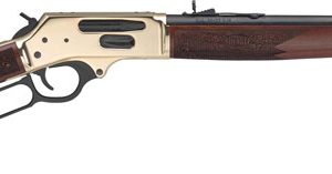 HENRY SIDE GATE LEVER 35 REM - 20" WALNUT