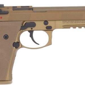 BERETTA M9A4 G 9MM 5.1" 15RD - TAN OPTICS READY THREADED USA