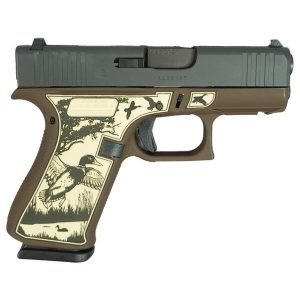 Glock 43x Custom "Mallard Brown" Subcompact Handgun w/Front Rails 9mm Luger 10rd Magazines (2) 3.41" Barrel US