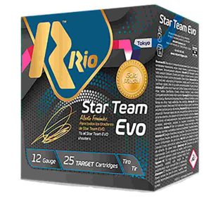Rio Star Team Evo Spreader 32 Shotshells 12ga 2-3/4" 1-1/8oz 1250 fps #8.5 25/ct