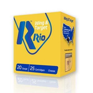 Rio Wing & Target Shotshells 20 ga 2-3/4" 7/8oz 1250 fps #7.5 25/ct