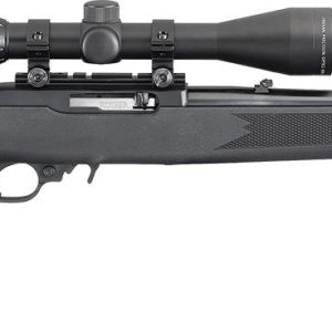 Ruger 10/22 Carbine Rifle 22 LR 10rd Magazine 18.5" Barrel Black w/ Scope