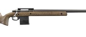 Ruger Hawkeye Rifle  6.5 PRC 26" Barrel Matte Black/ Speckled Black/Brown Laminate Stock