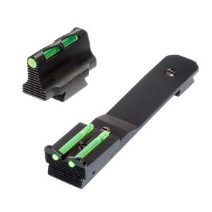 HIVIZ LiteWave Front and Rear Sight Combo for Henry Big Boy rifles.