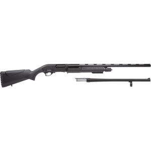Rock Island Armory Combo Field/Security Shotgun 12ga 3" Chamber 5rd Magazine 18.5" and 28" Barrel Black