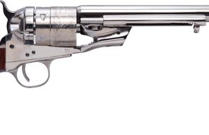CIMARRON 1860 RICHARDS-MASON - TYP2 45LC 8" FS NICKEL WALNUT