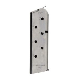 Chip McCormick Shooting Star M1911 Handgun Magazine .45 ACP Stainless Steel 8/rd