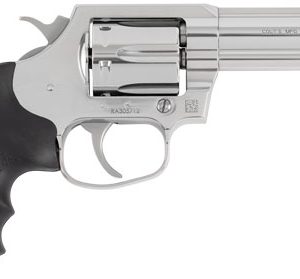 COLT COBRA 38SPL+P FS 4" 6RD - STAINLESS RUBBER GRIPS