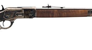 WINCHESTER 1873 SPORTER 45LC - OCTAGON/BLUED 24" CASE-COL PG
