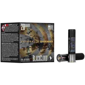 Federal Black Cloud FS Steel Shotshell 28ga 3" 3/4oz 1400 fps #3 25/ct