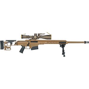Barrett MK22 Deploy Kit Rifle .338 Norma 7.62x51 NATO .300 Norma 10rd Magazines (5) 27" Barrel Coyote with Contract Optic