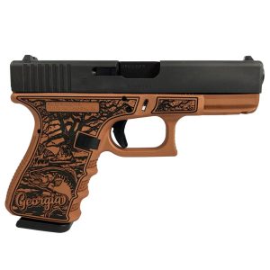 Glock 19 Gen 3 Custom "Georgia Clay" Handgun 9mm Luger 15rd Magazines (2) 4.02" Barrel Austria Made