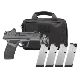 Springfield Gear Pac Hellcat Pro Comp OSP Handgun 9mm Luger 10rd Magazines(4) 3.7" Barrel Green Dot & Bag CA Compliant