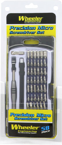 WHEELER PRECISION MICRO – SCREWDRIVER SET W/CASE