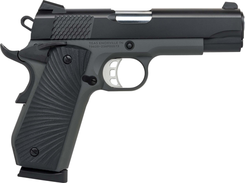 TISAS 1911 STINGRAY 9MM – 4.25″ BBL G10 10RD BLACK/GREY