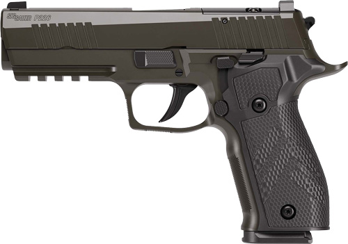 SIG P226X LEGION 9MM 4.4" BULL - XRAY3 DA/SA (3)10RD HOGUE G10