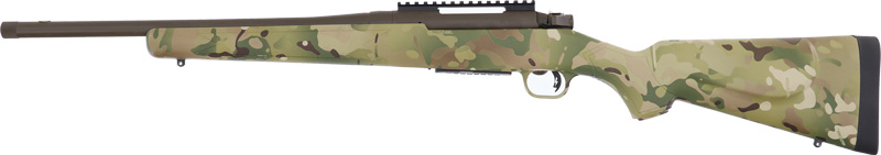 MOSSBERG PATRIOT CARBINE – 22-250 18″ THREADED MULTICAM