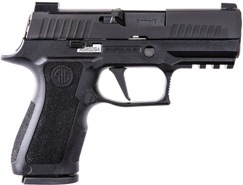 SIG P320X COMPACT 9MM 3.6″ – XRAY3 (2)15RD X-GRIP/BLACK