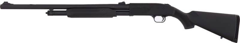 MOSSBERG 500 20GA 3″ 24″ – RIFLED BARREL MATTE SYNTHETIC