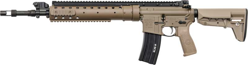 BCM MK12 MOD-0 5.56 NATO 18″ – RIFLE-LENGTH 1-30RD MAG FDE
