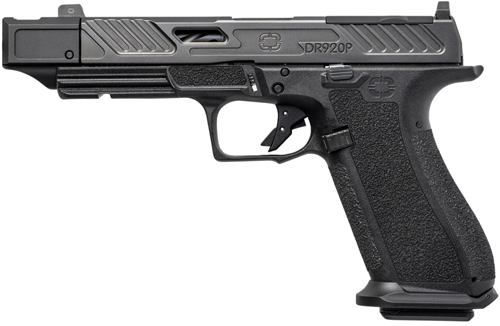 SHADOW SYSTEMS DR920P ELITE 10 – RD 9MM OPTC CT COMPENSATD BLK
