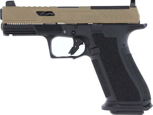 SHADOW SYSTEMS XR920 ELITE 9MM – OPTIC CUT UNTHREADED COYOTE/BL