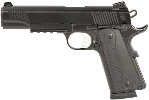 TISAS 1911 DUTY B9 9MM – 5″ BBL 2-9RD W/ RAIL BLACK